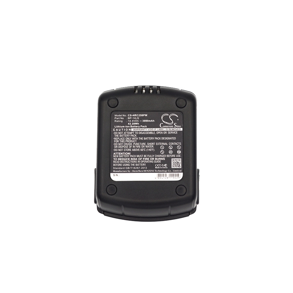 Etiket CS-HRC250PW 14,4V 3000mAh 43,20Wh Li-ion