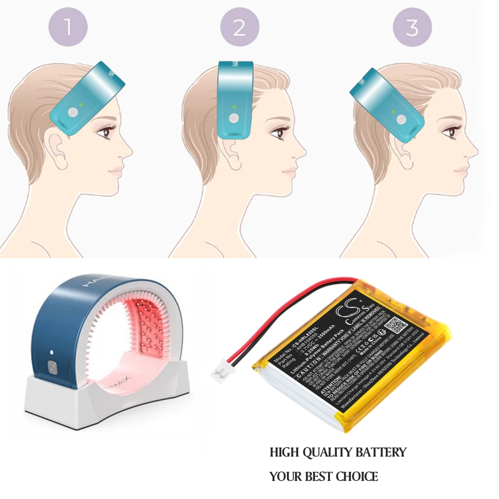 Batterie médicale Hairmax CS-HRL820SL