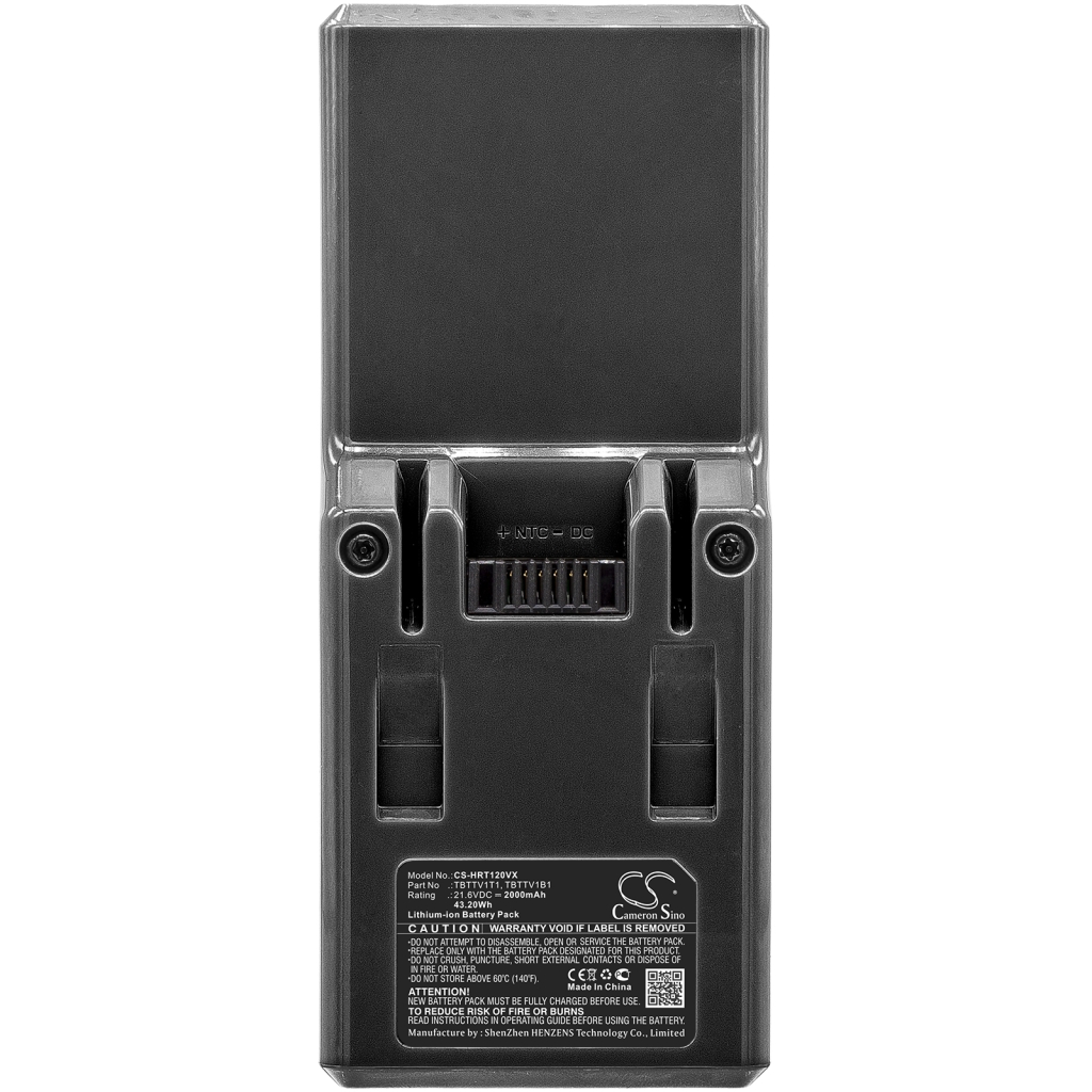 Ondercontacten CS-HRT120VX, etiket 21,6V 43,2Wh