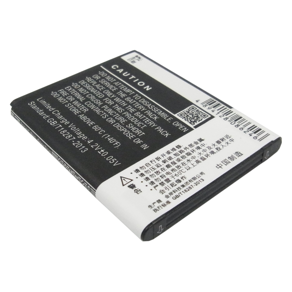 Cameron Sino X-Longer CS-HSE860XL contactweergave met 3 gouden rechthoekige contactvlakken aan de onderrand