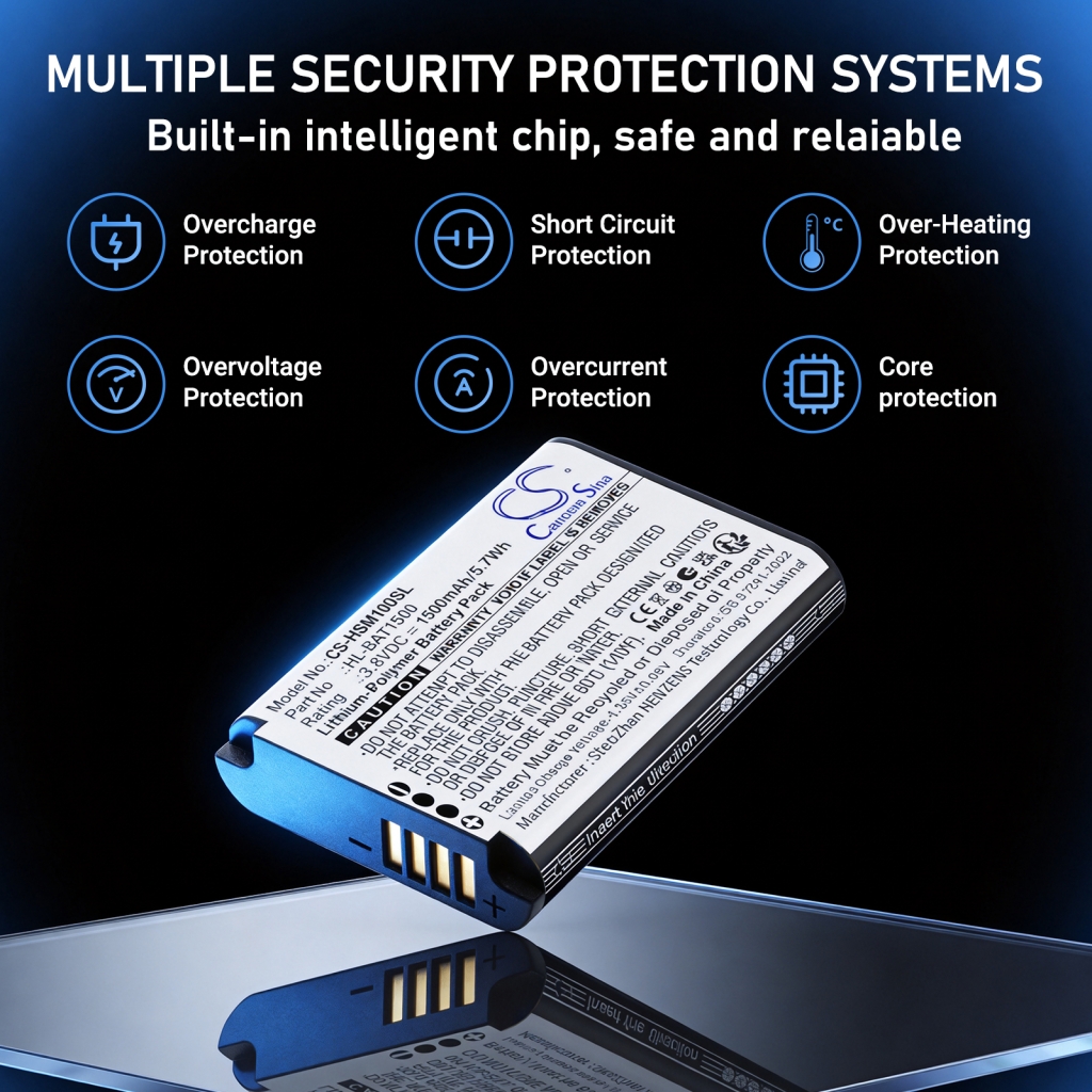 Batterij compatibel met Hollyland CS-HSM100SL