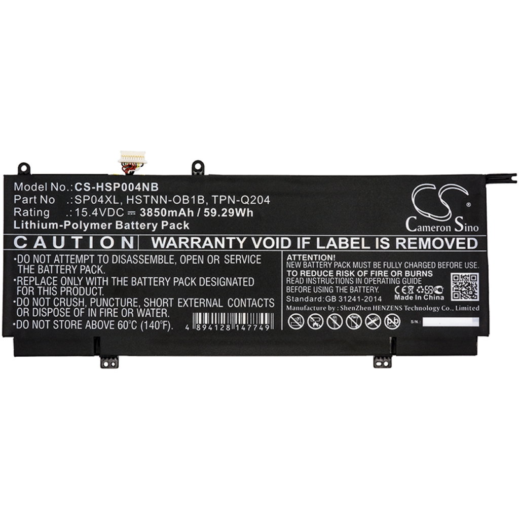 Notebook batterij HP Spectre X360 13-AP0012TU