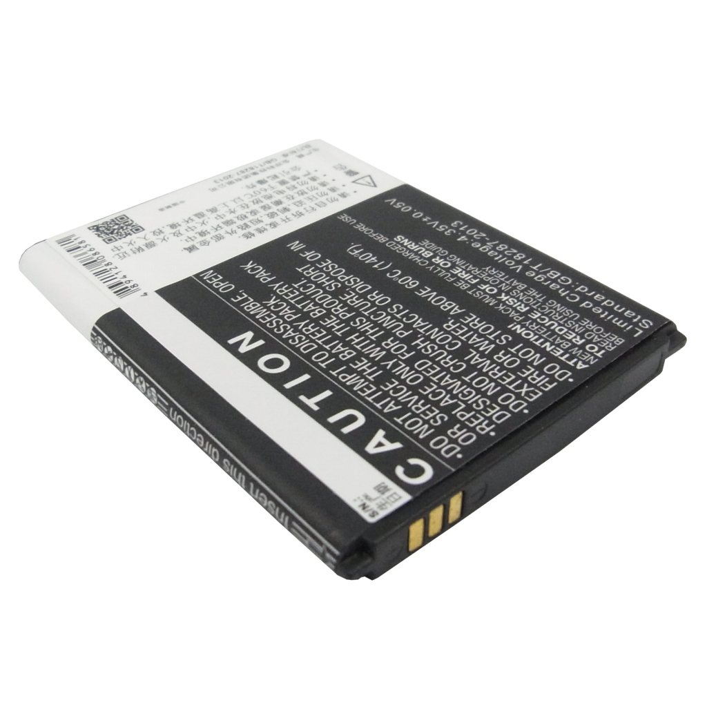 Cameron Sino X-Longer replacement smartphone battery 2100mAh 3.8V - safety label