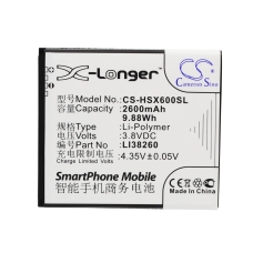 Remplacement de batterie compatible pour Hisense LI38260