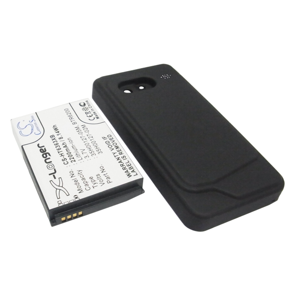 Batterij compatibel met Verizon HTC Sprint Google CS-HT6363XB