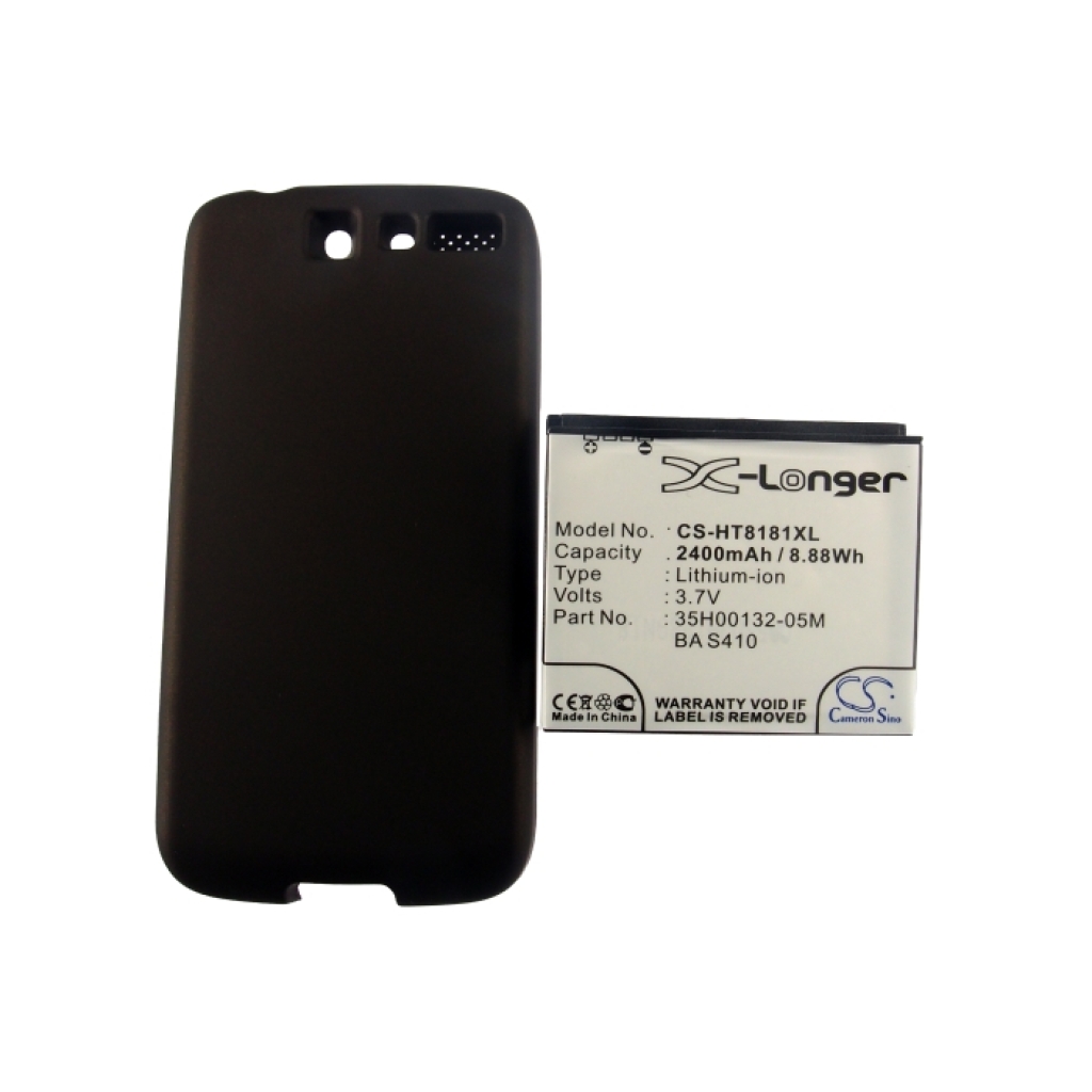 Batterij compatibel met Vodafone HTC SoftBank T-Mobile Google CS-HT8181XL