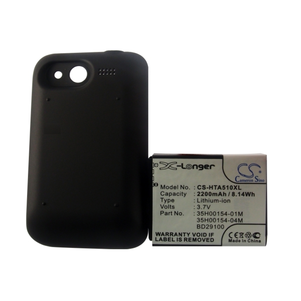 Batterij compatibel met HTC CS-HTA510XL