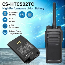 Compatible battery replacement for HYT BL1502,BL1504,BL2010,BL2020,BL2020-EX