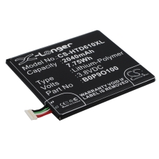 Remplacement de batterie compatible pour HTC 35H00222-00M,35H00222-01M,B0P9O100,BOP90100