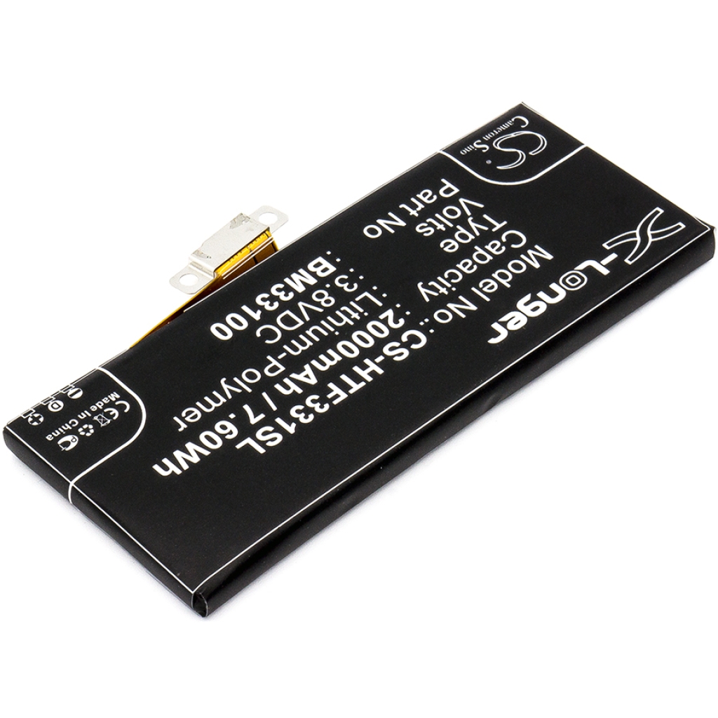 Batterij compatibel met HTC CS-HTF331SL