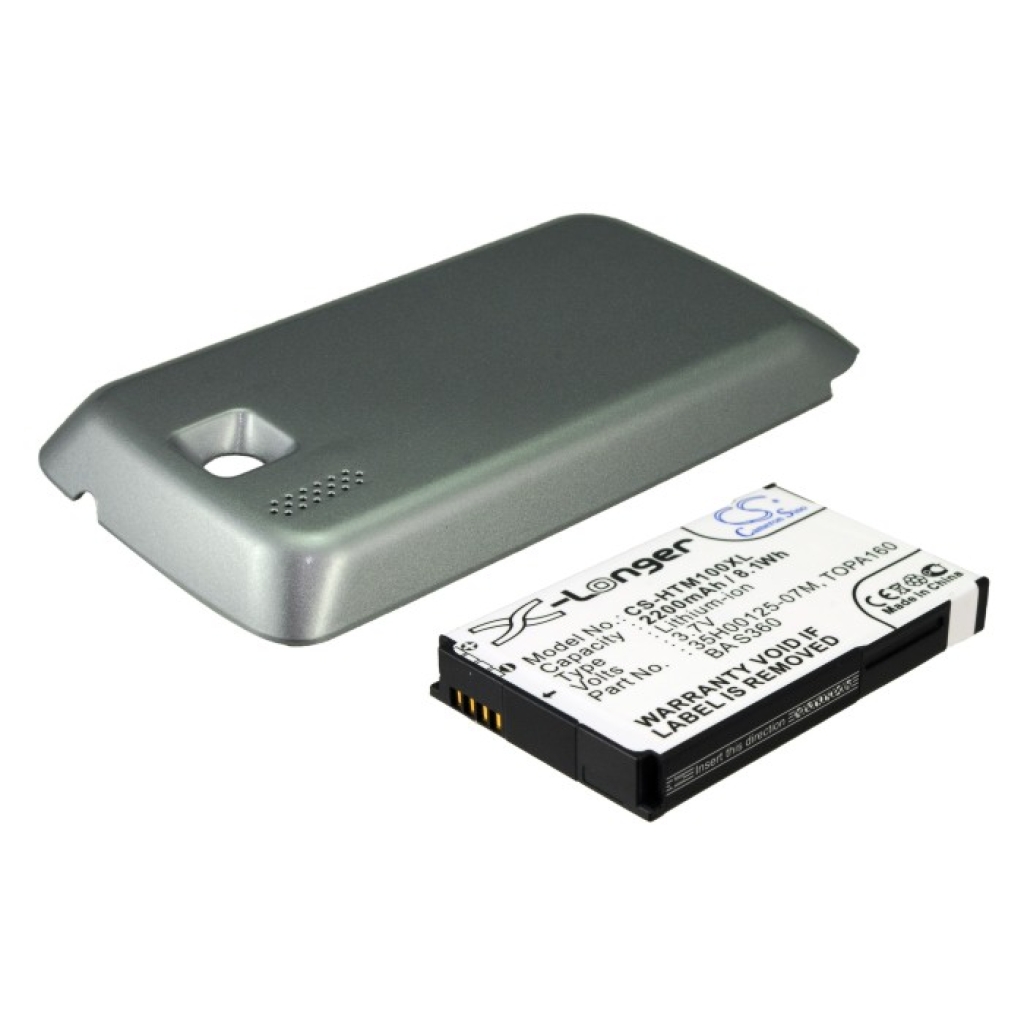 Batterie de téléphone portable HTC CS-HTM100XL
