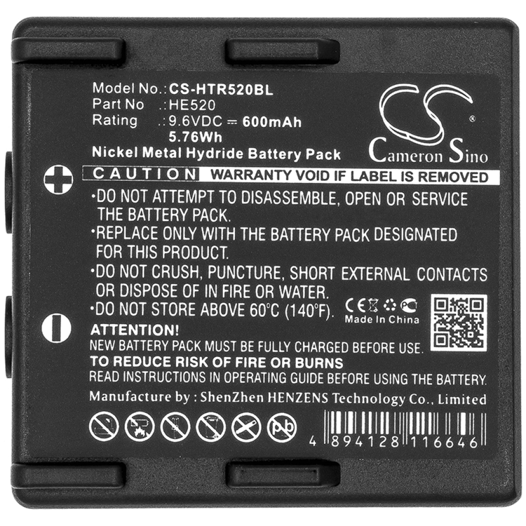 Batterij Vervangt HE520