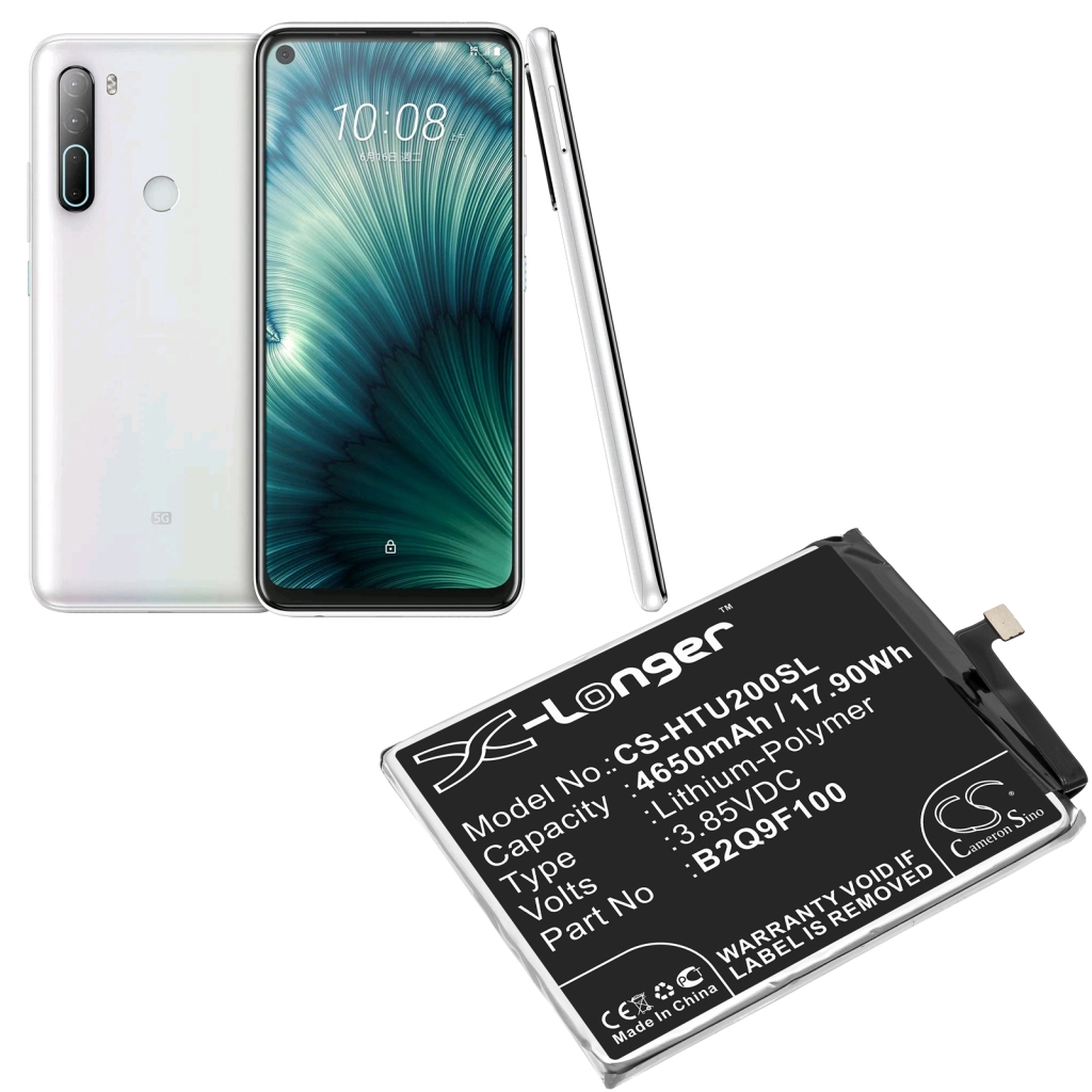 Compatibele batterijvervanging voor HTC B2Q9F100