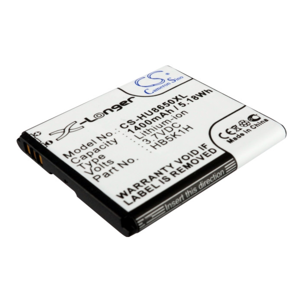Batterij compatibel met Huawei AT&T MetroPCS T-Mobile MTC Srf CS-HU8650XL