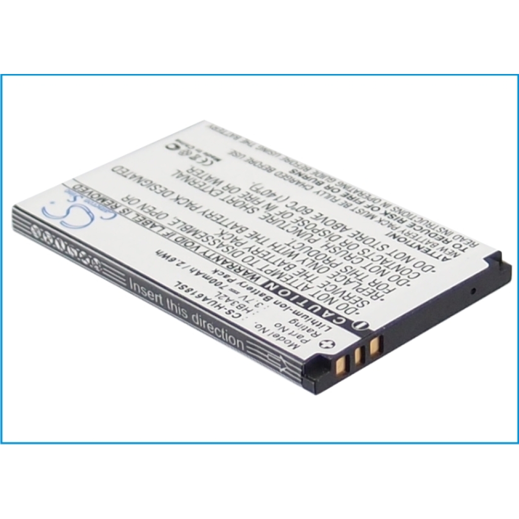 Remplacement de batterie compatible pour Huawei HB3A2L