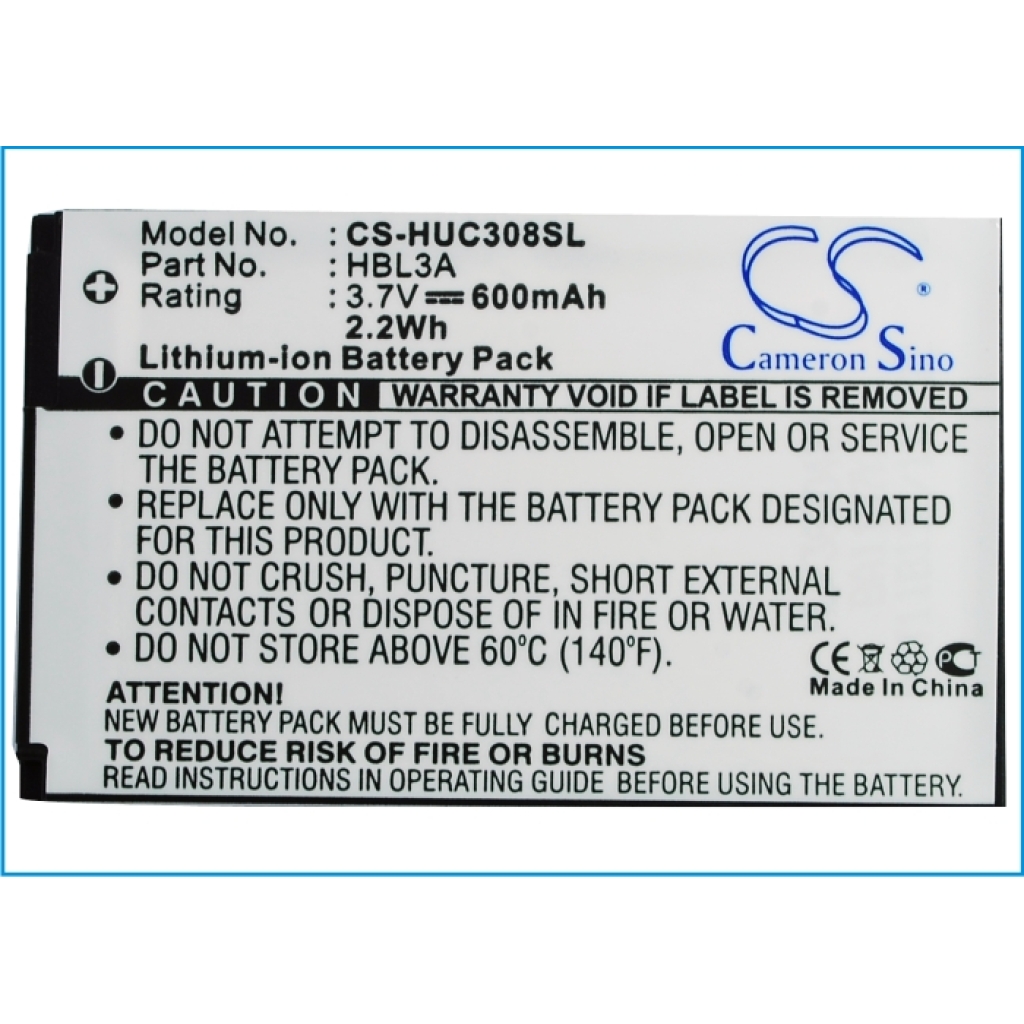 Batterij compatibel met Huawei ESIA CS-HUC308SL