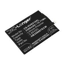 Remplacement de batterie compatible pour Huawei HB356687ECW