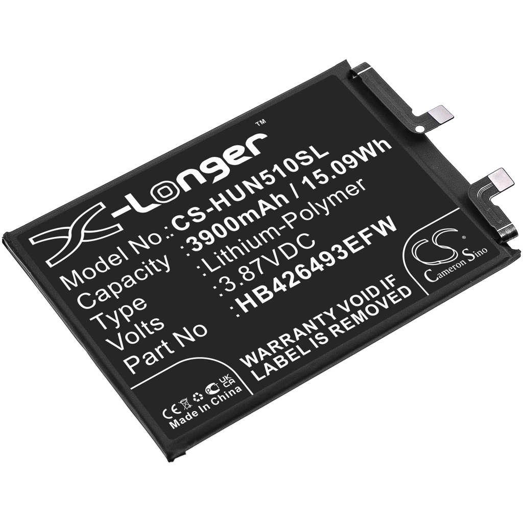 Batterij Vervangt HB426493EFW