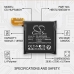 Batterij compatibel met Huawei CS-HUP546SH