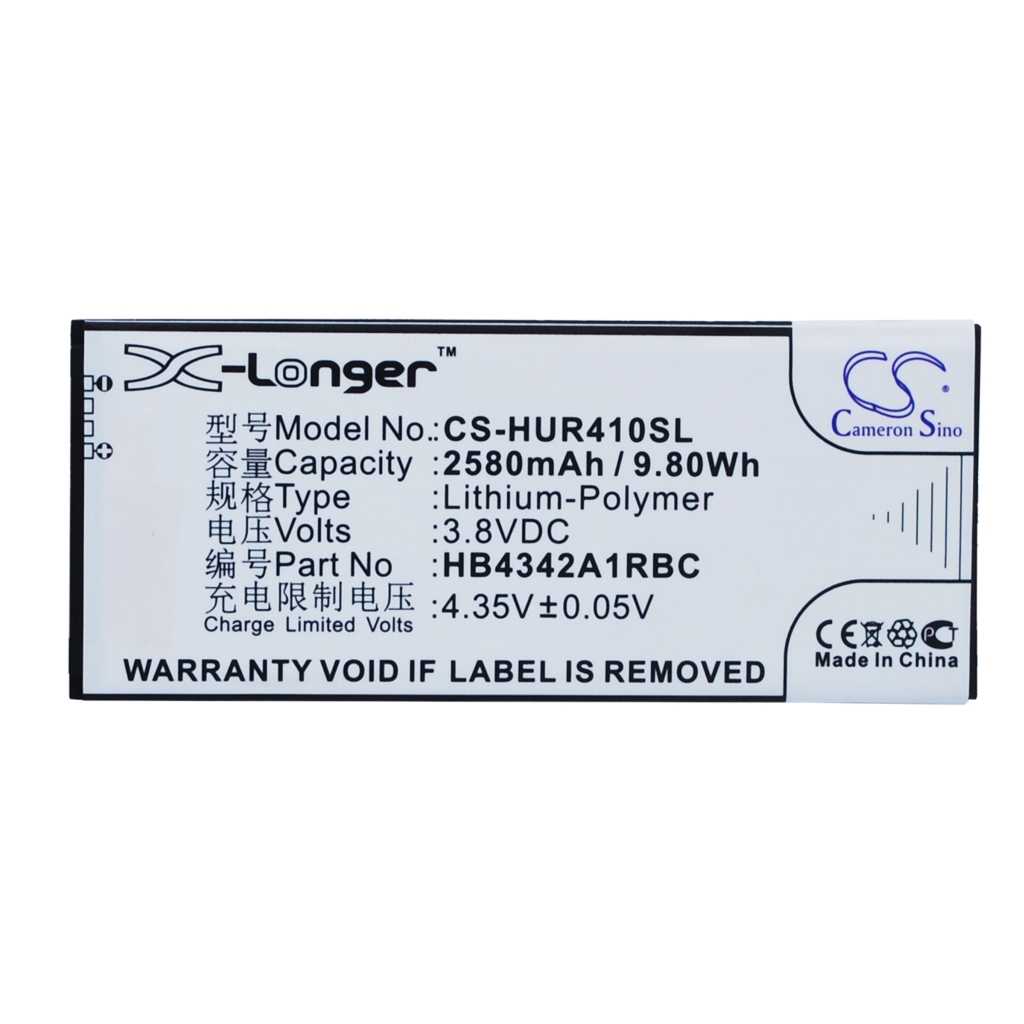 Batterij Vervangt HB4342A1RBC