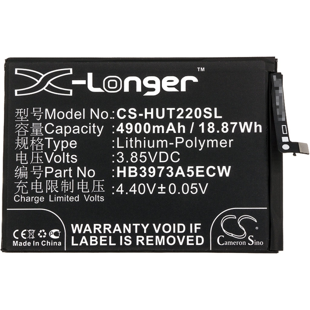 Batterij Vervangt HB3973A5ECW
