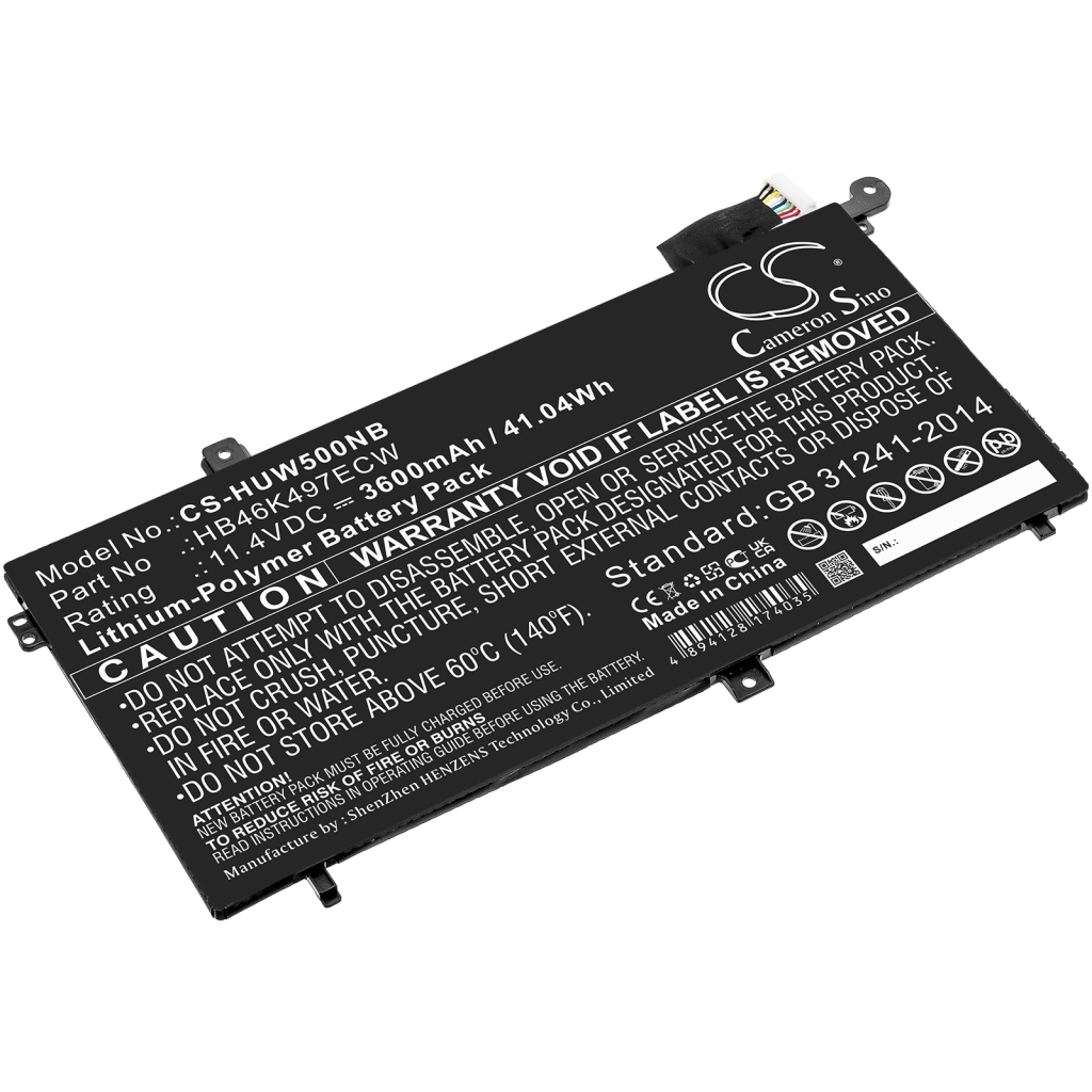Compatibele batterijvervanging voor Huawei HB46K497ECW