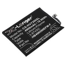 Remplacement de batterie compatible pour Huawei HB496590EFW-F
