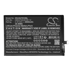 Remplacement de batterie compatible pour Huawei HB5470A3EHW-12