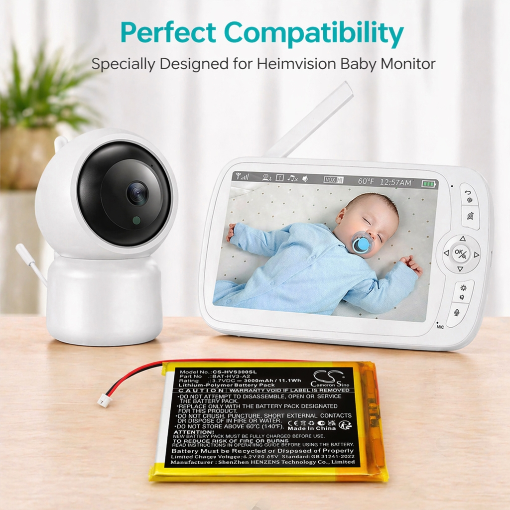Batterij compatibel met Heimvision CS-HVS300SL