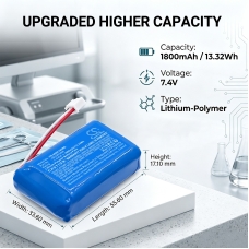 Compatibele batterijvervanging voor hawkmed AEC903466