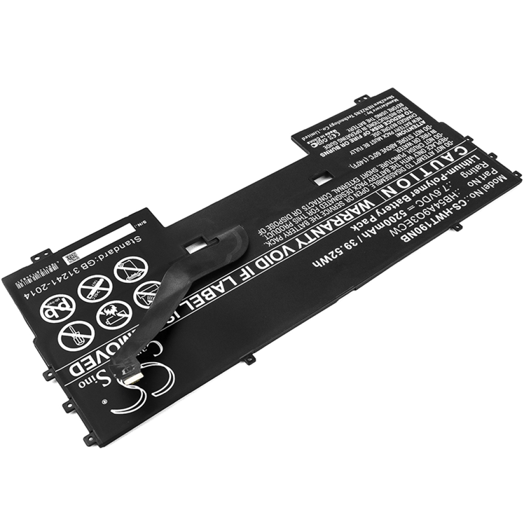 Batterij compatibel met Huawei CS-HWT190NB