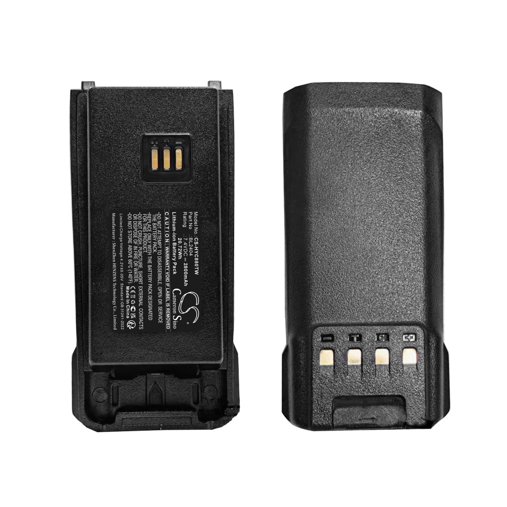 Batterij voor tweerichtingsradio Hytera CS-HYC880TW