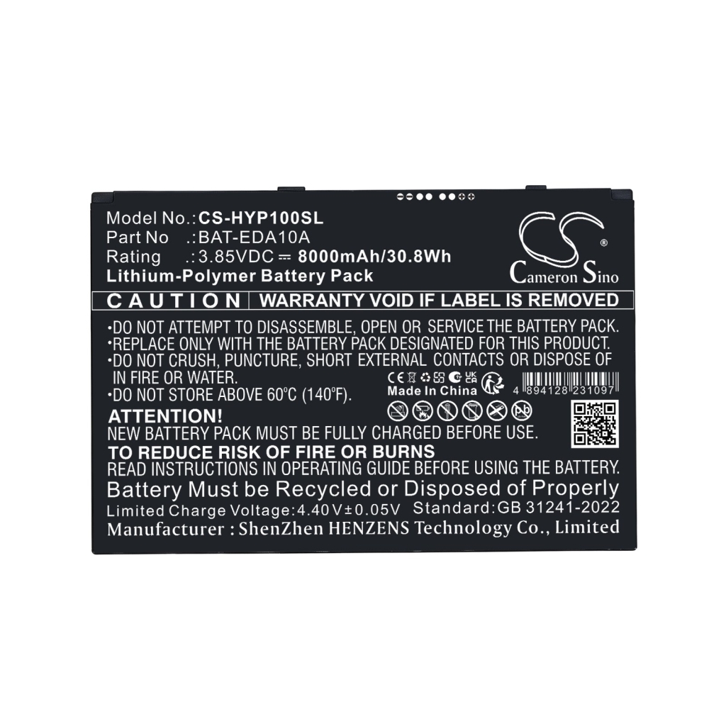 Batterie compatible avec Tablette Batterie