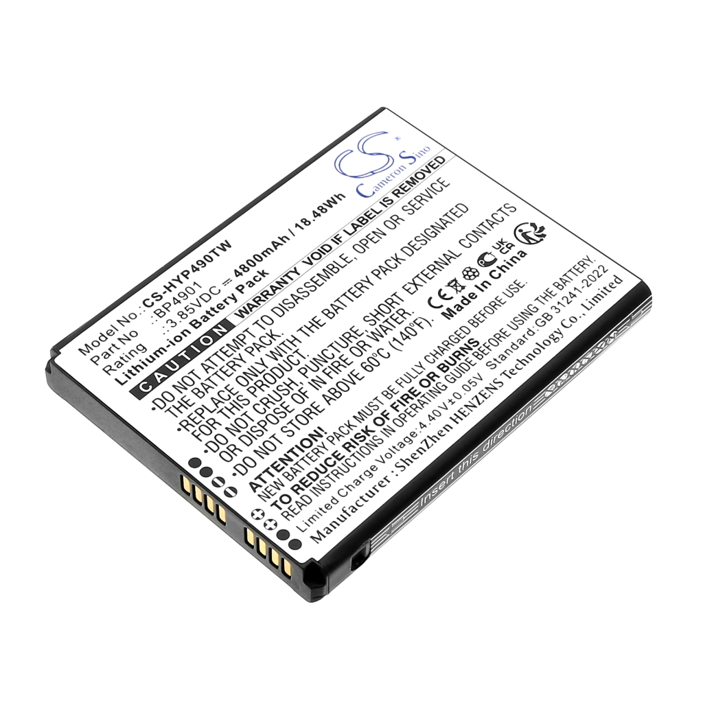 Remplacement de batterie compatible pour Hytera BP4901