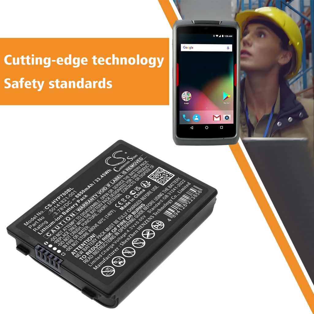 Code à barres, Scanner Batterie du scanner Honeywell CS-HYP700BL