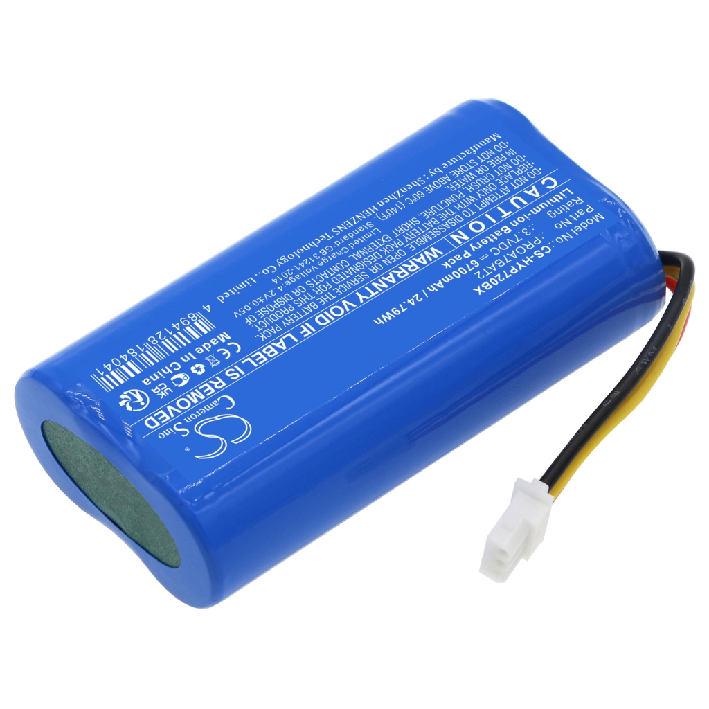 Remplacement de batterie compatible pour Honeywell PROA7BAT2