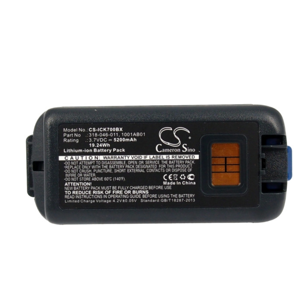 Batterij barcode, scanner Intermec CS-ICK700BX