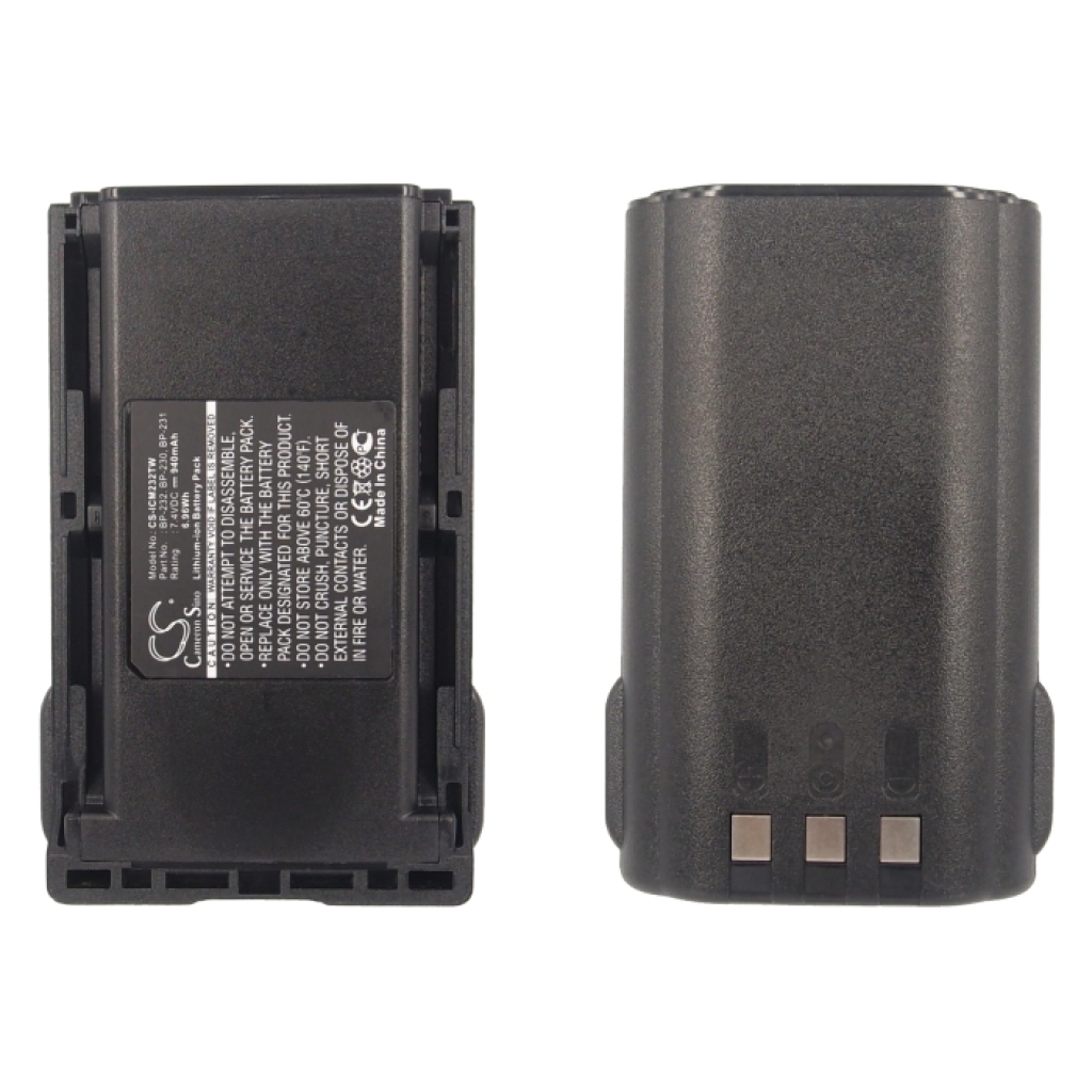 Batterij voor tweerichtingsradio Icom CS-ICM232TW