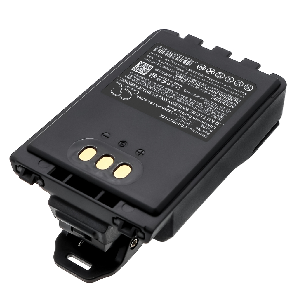 Batterij voor tweerichtingsradio Icom CS-ICM271TX