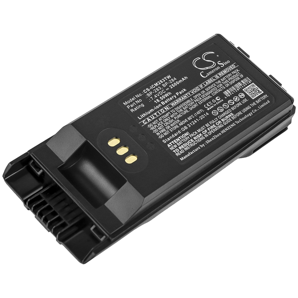 Batterij voor tweerichtingsradio Icom IC-F4400DPT
