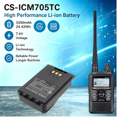 Compatibele batterijvervanging voor Icom BP-307