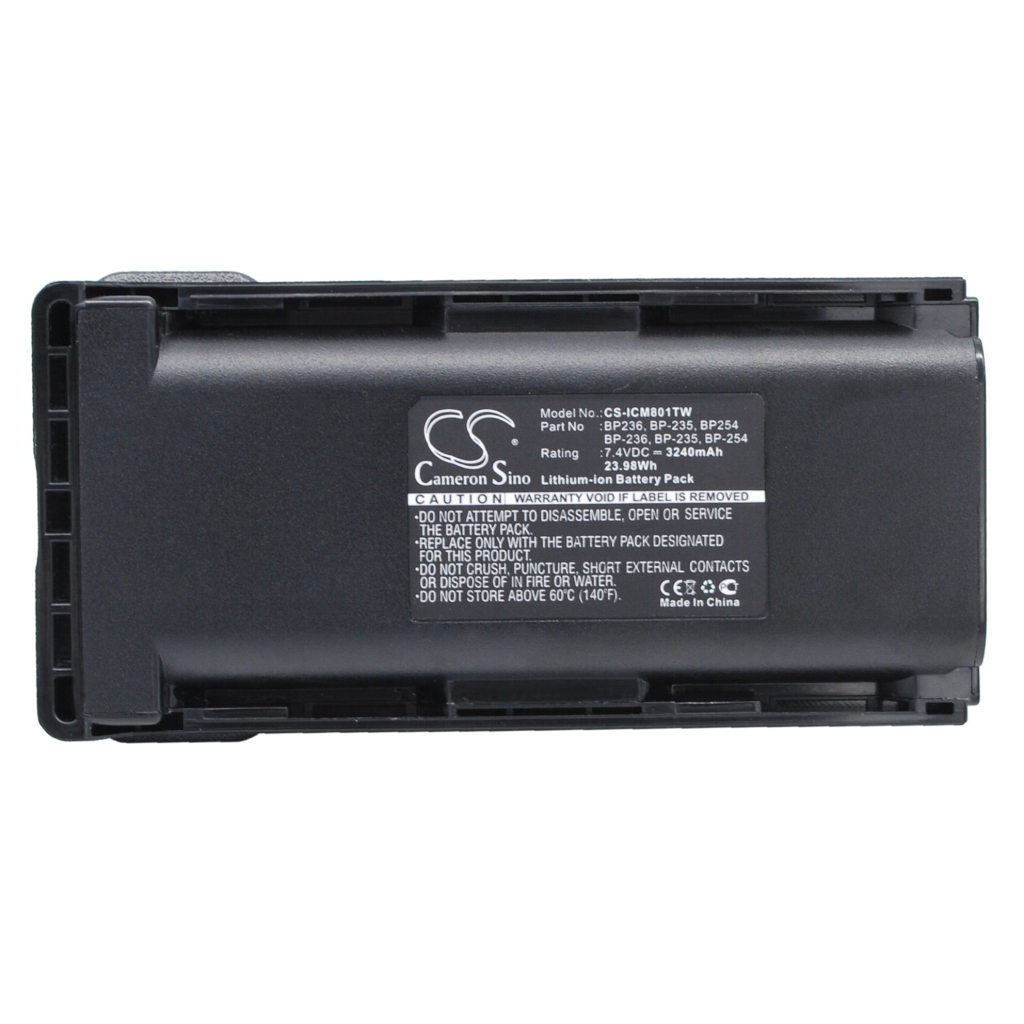 Batterie radio bidirectionnelle Icom IC-F80DS