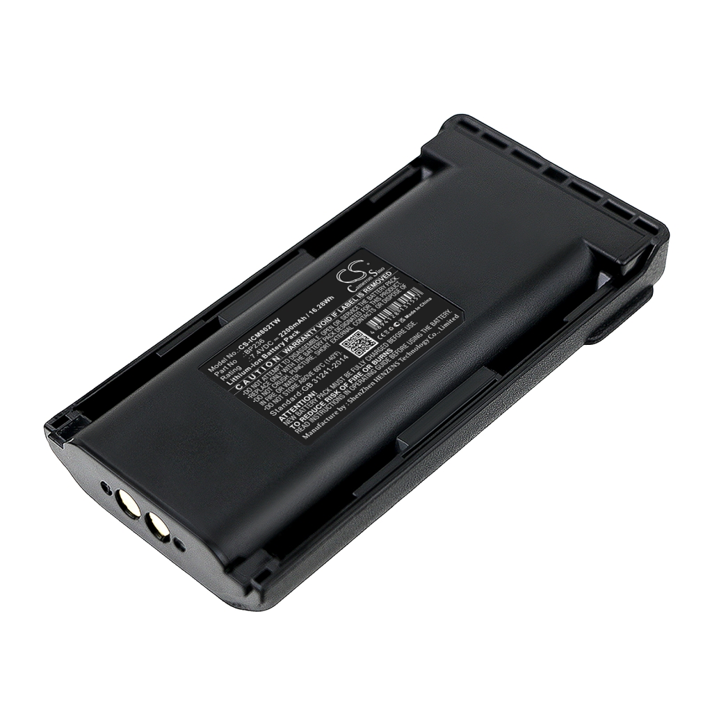 Batterij voor tweerichtingsradio Icom CS-ICM802TW