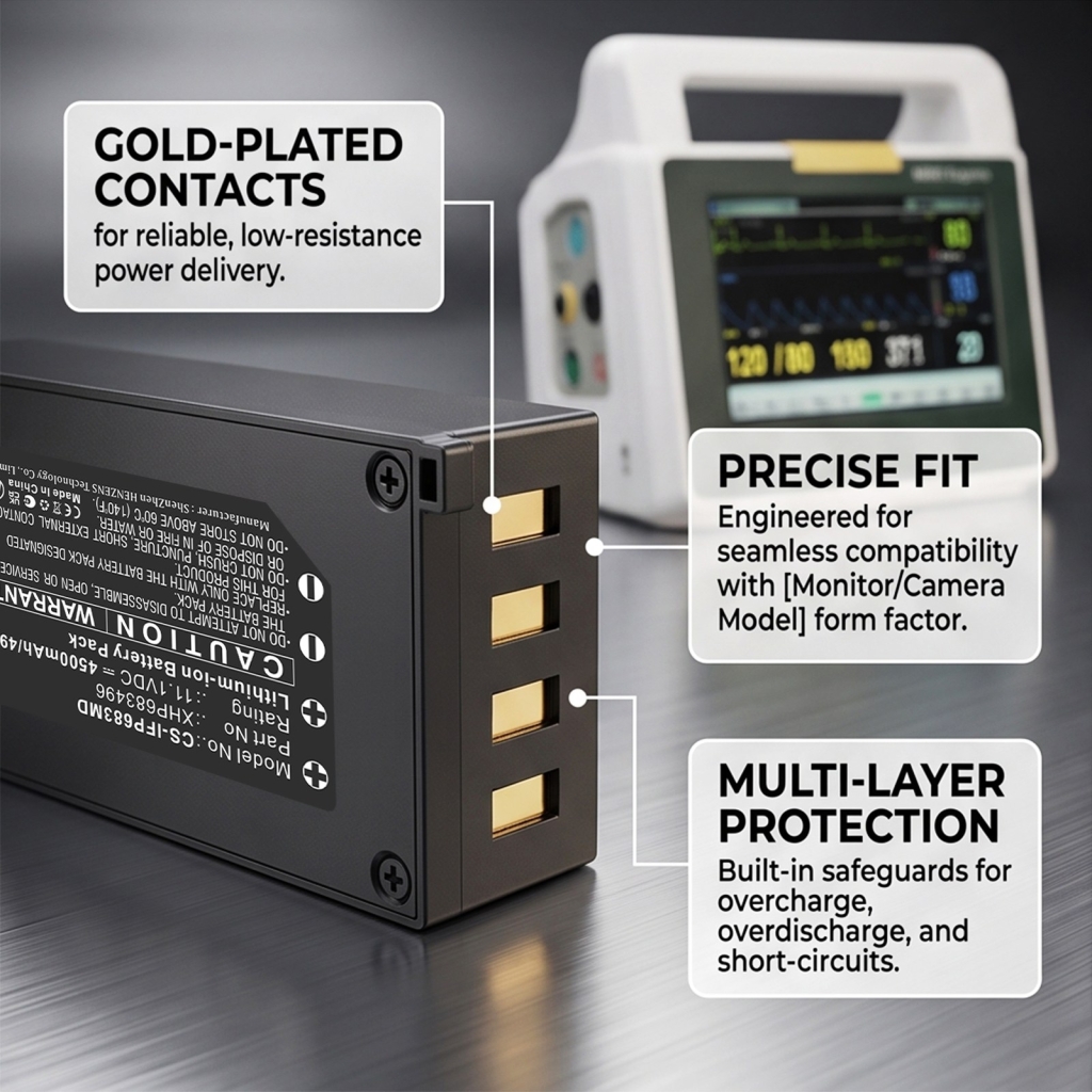 Batterij compatibel met Infinum CS-IFP683MD
