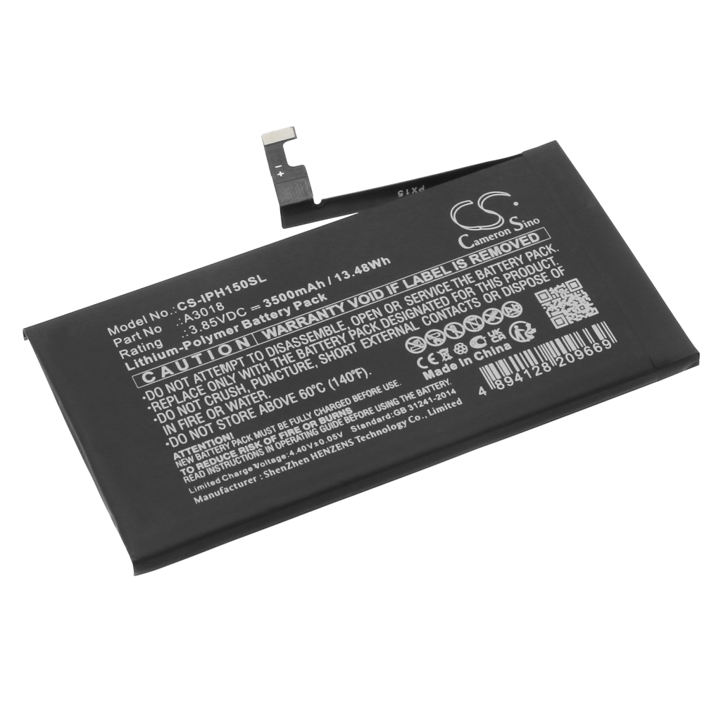 Batterie de téléphone portable Apple CS-IPH150SL