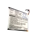Batterij compatibel met Apple CS-IPT8SL