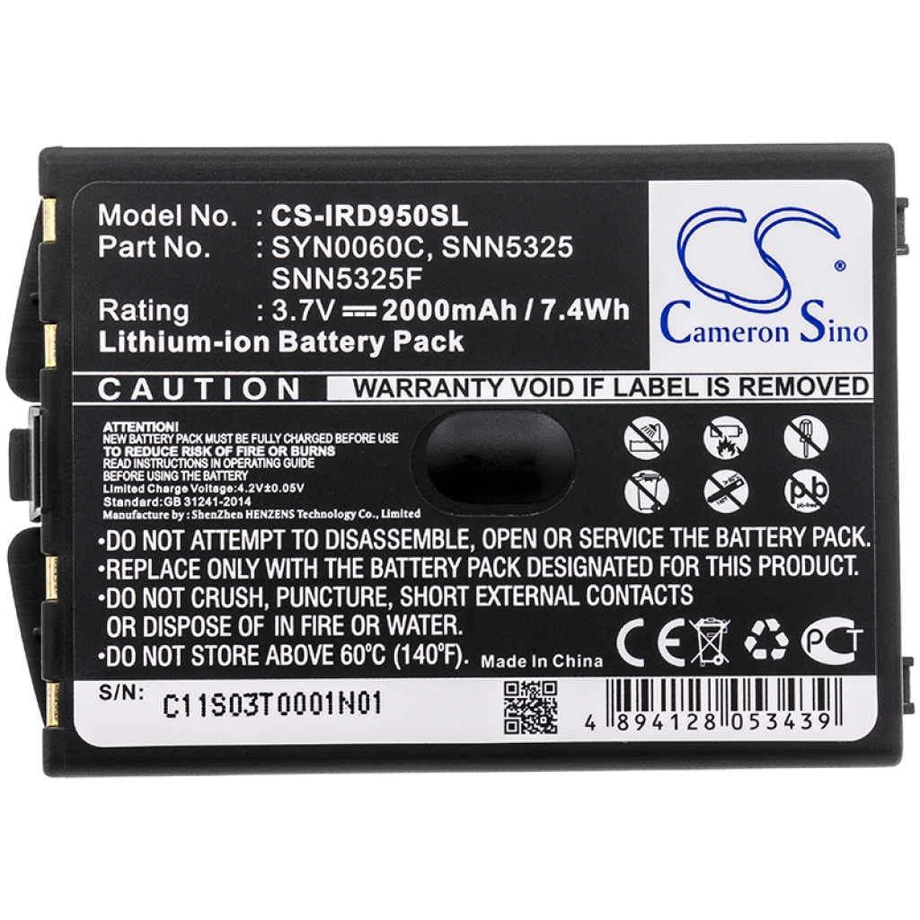 Batterijen Vervangt SYN0060C
