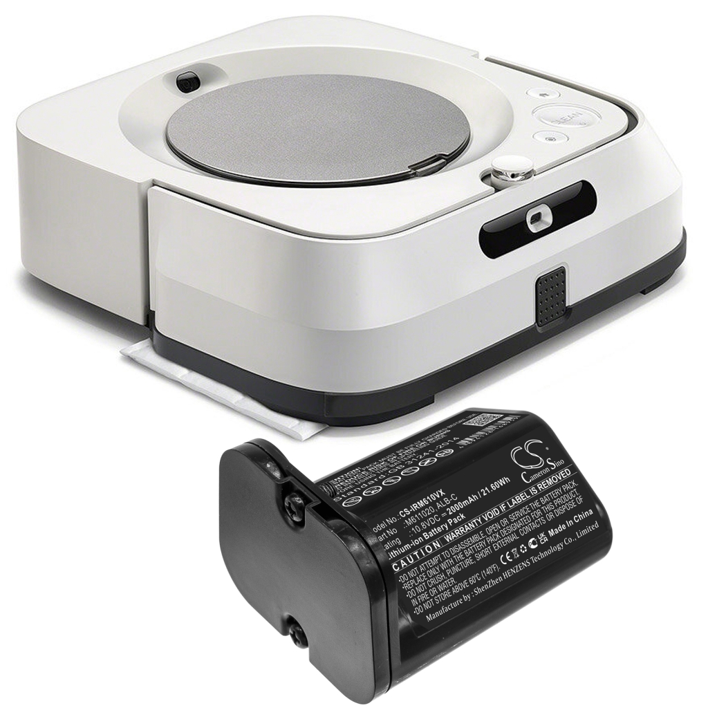iRobot Batterijen voor stofzuigers CS-IRM610VX
