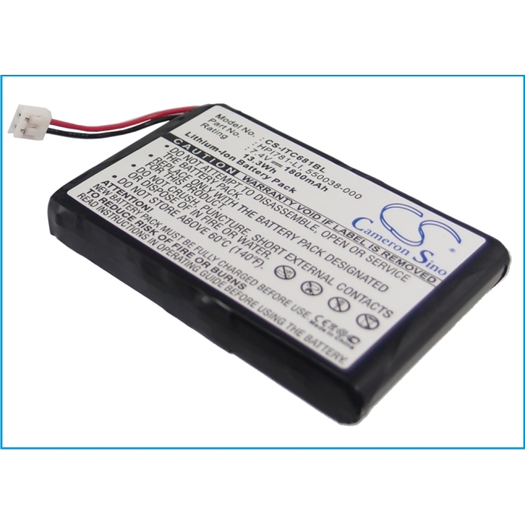 Batterij barcode, scanner Intermec CS-ITC681BL