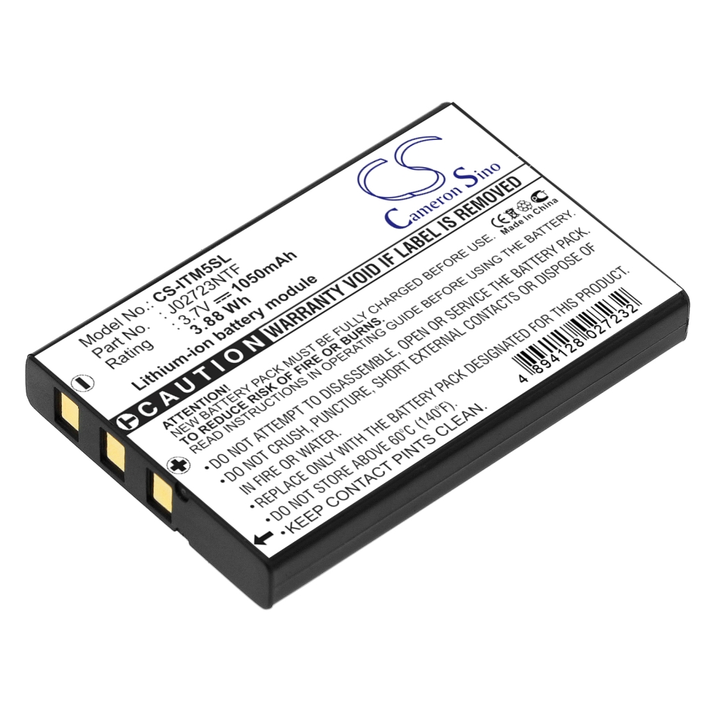 Compatible battery replacement for I.trek 
